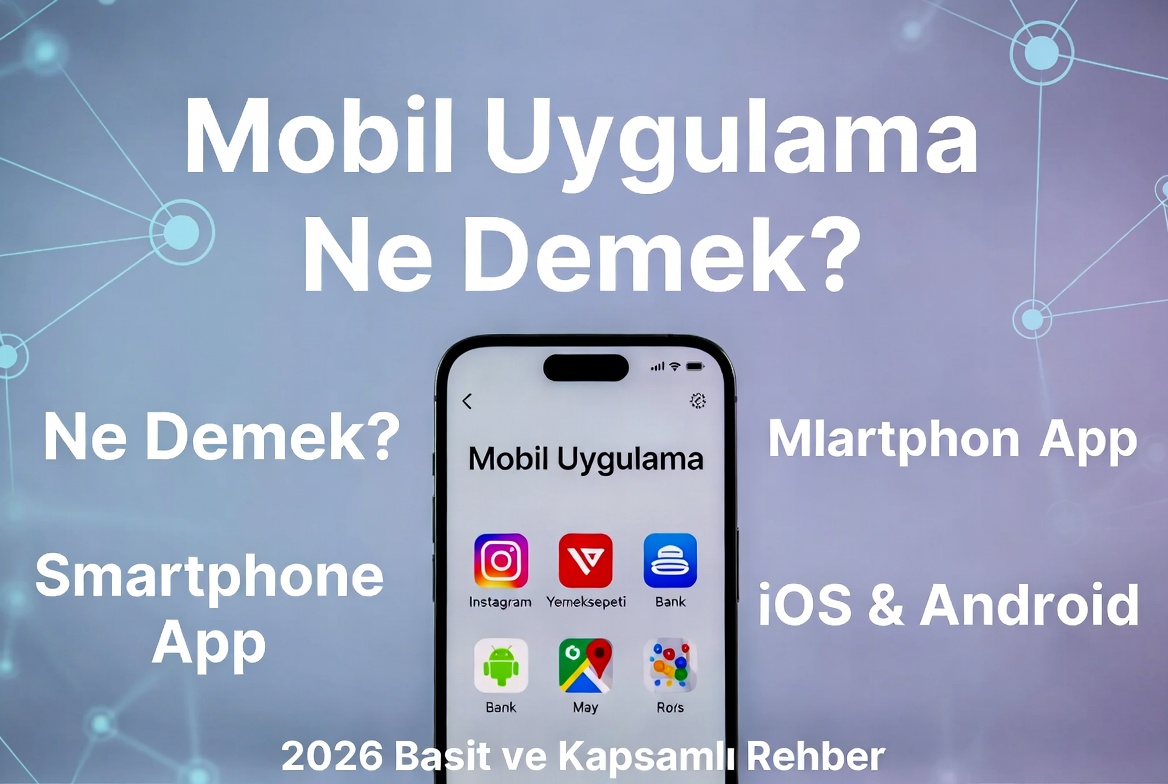 Mobil Uygulama Ne Demek? Basit ve Kapsamlı 2026 Rehberi