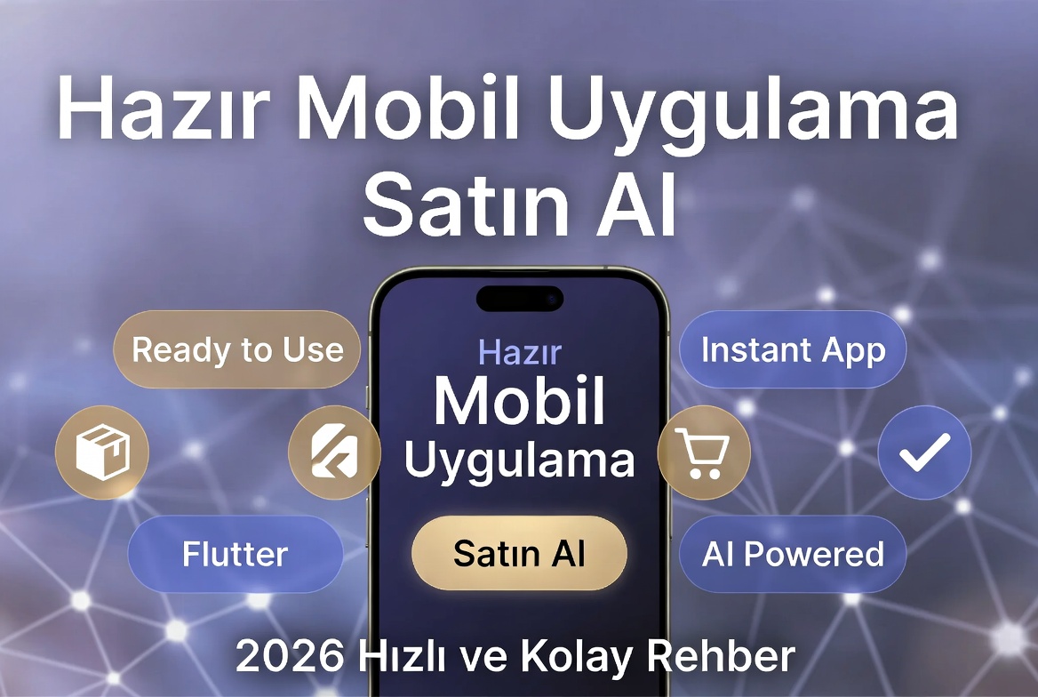 Hazır Mobil Uygulama Satın Al: Hızlı mı Başlayalım, Yoksa Sıfırdan mı Yaptıralım? 2026 Rehberi