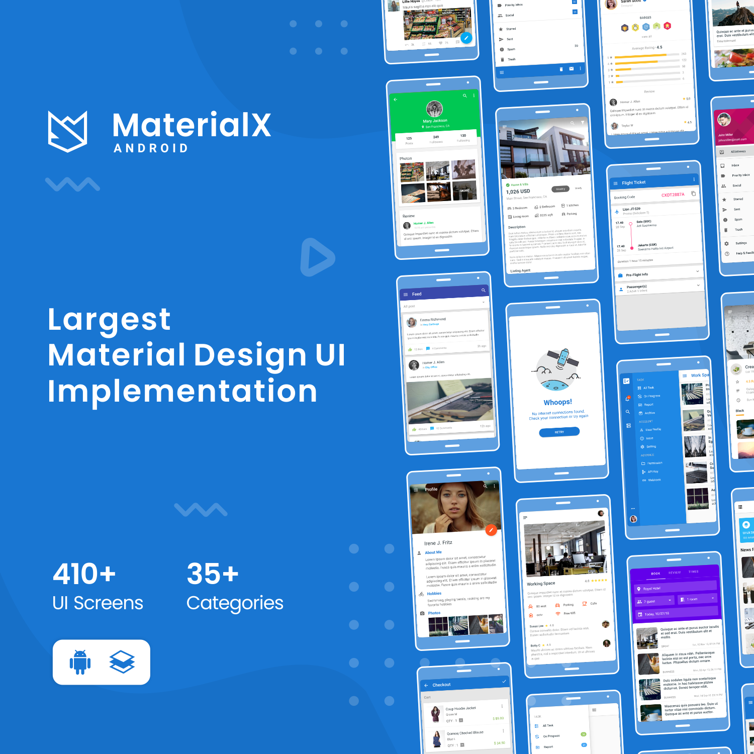 MaterialX - Android Malzeme Tasarımı Kullanıcı Arayüzü 2.8 - 3