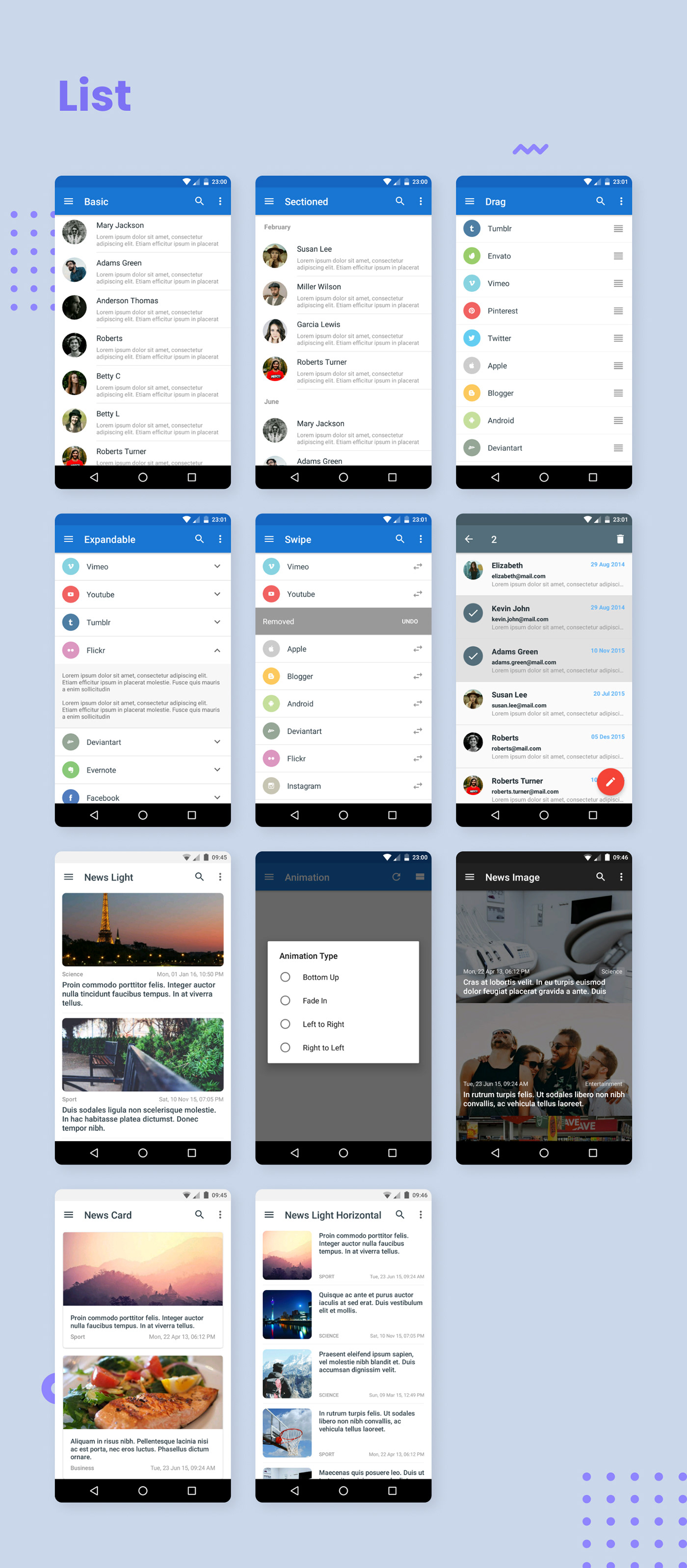 MaterialX - Android Materyal Tasarımı Kullanıcı Arayüzü 2.8 - 16