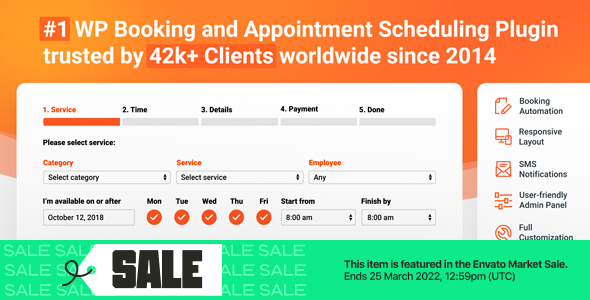 Bookly PRO – Randevu Rezervasyon ve Planlama Yazılım Sistemi 1