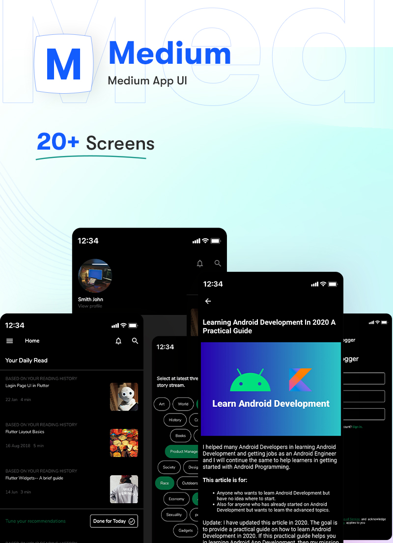 ProKit v37.0 - En Çok Satan Flutter UI Kiti - 10