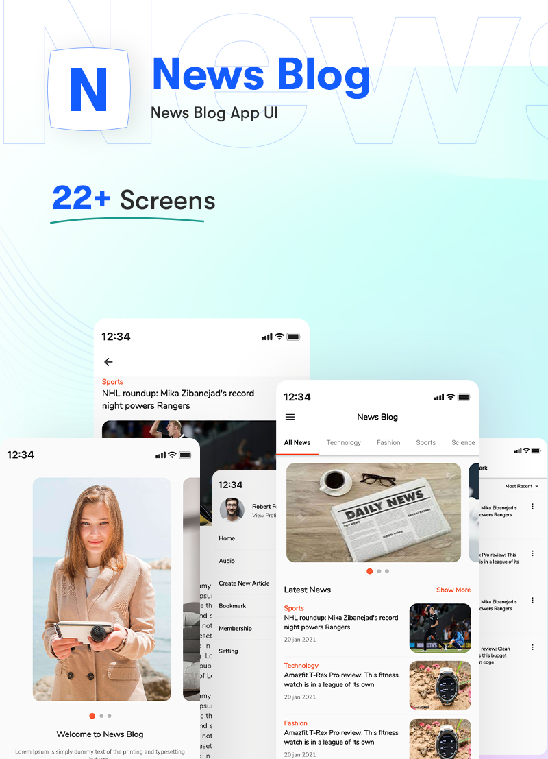 ProKit v37.0 - En Çok Satan Flutter UI Kiti - 12