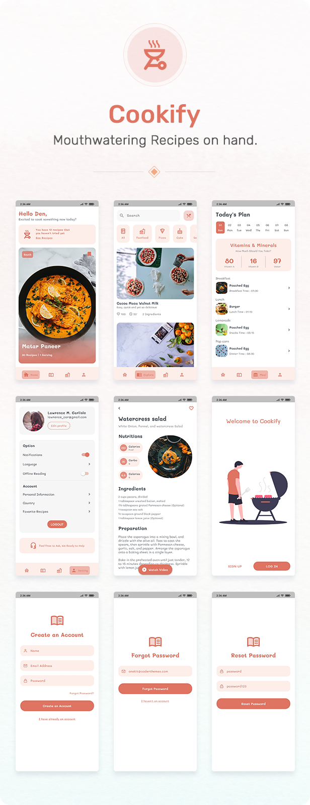 FlutKit - Flutter UI Kiti - 5