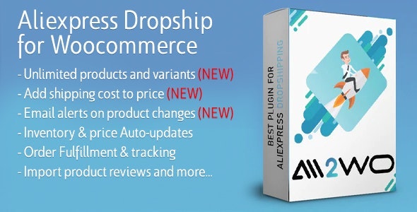 WooCommerce için AliExpress Dropshipping İş eklentisi 1