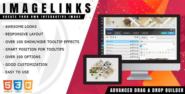 ImageLinks - WordPress için Etkileşimli Resim Oluşturucu 1