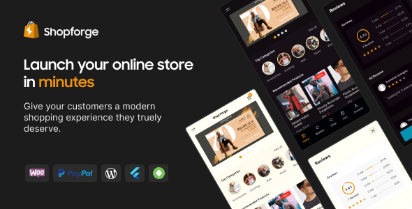 Shopforge - WooCommerce Mobil Uygulamaları (Android ve iOS) 1