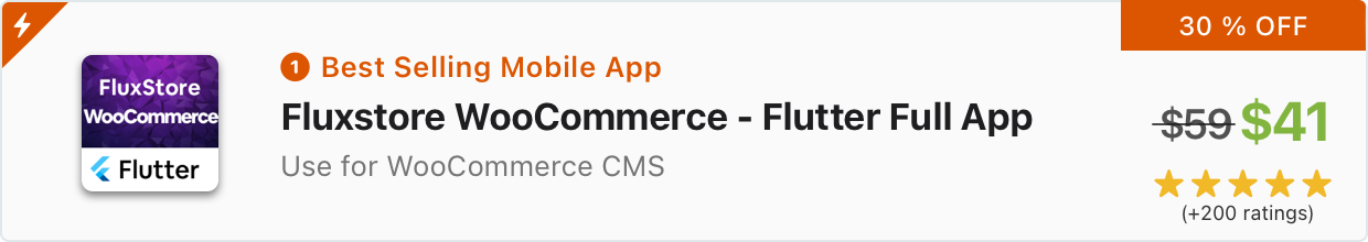 FluxStore Shopify - En İyi Flutter E-ticaret uygulaması - 4