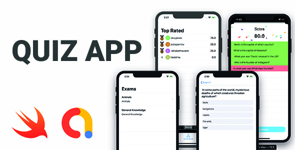 QuizApp Tam iOS Uygulaması