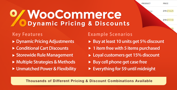 WooCommerce Dinamik Fiyatlandırma ve İndirimler
