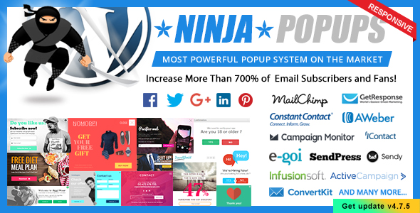 WordPress için Popup Eklentisi - Ninja Popups