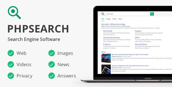 phpSearch - Arama Motoru Platformu 1