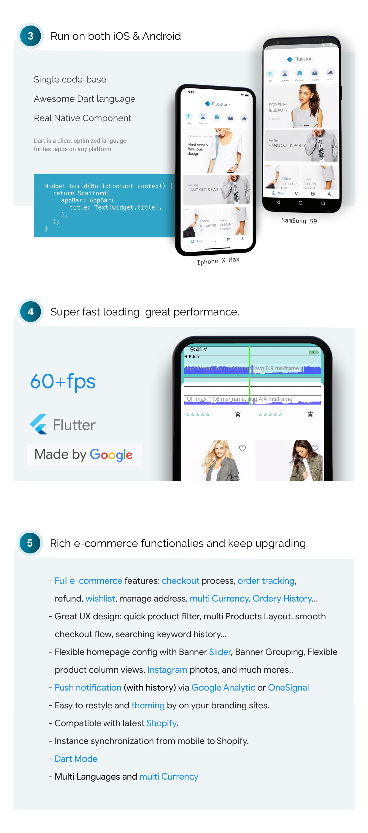 FluxStore Shopify - En İyi Flutter E-ticaret uygulaması - 8