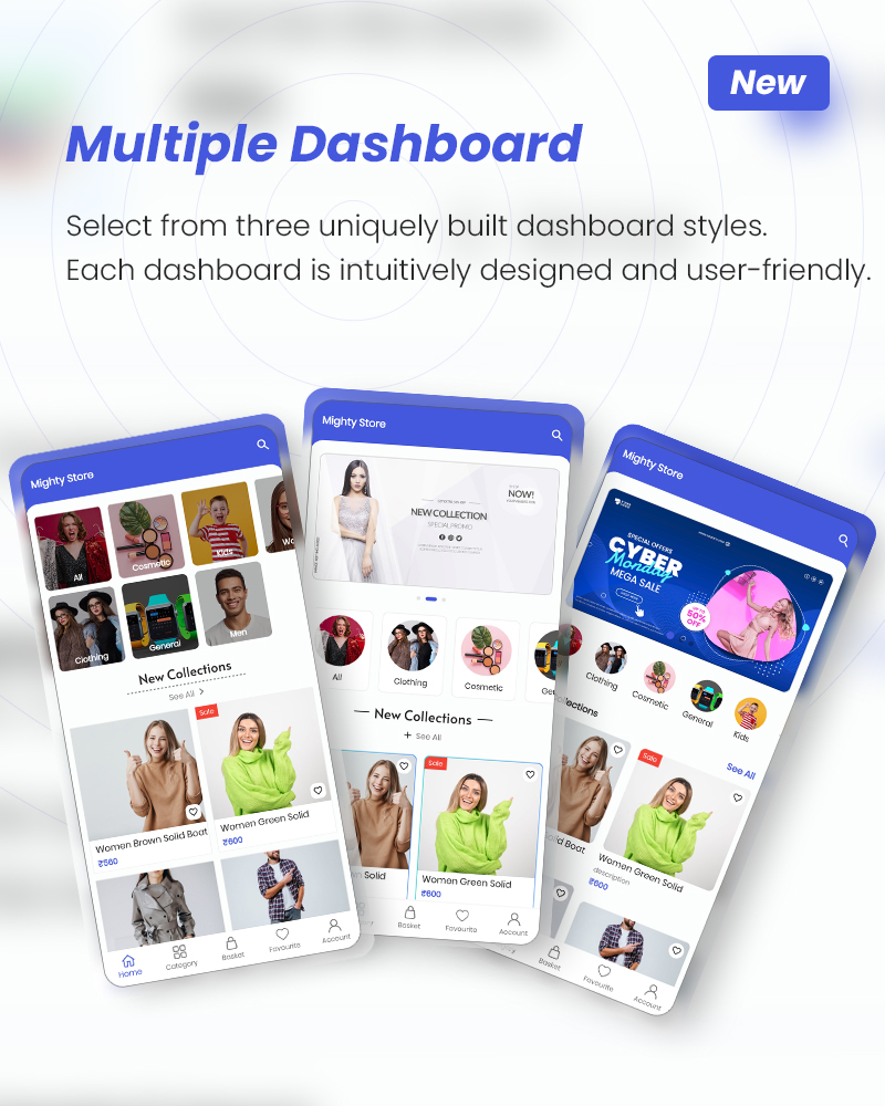 MightyStore WooCommerce - Flutter E-ticaret Tam Uygulaması - 5