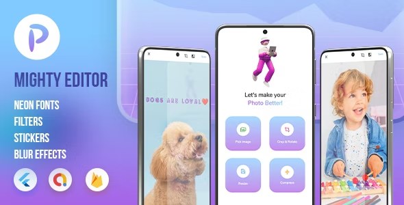 MightyEditor - Flutter Fotoğraf Editörü / Kolej Uygulaması 1