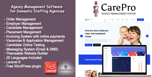 CarePro - Yurtiçi Personel Acente Yönetim Sistemi 1