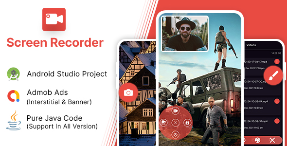 Ekran Kaydedici - Admob ile Kayıt, Video Yakalama Uygulaması | Android 1