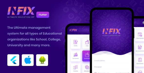 InfixEdu - Android ve iOS için Açık Kaynak Flutter 1