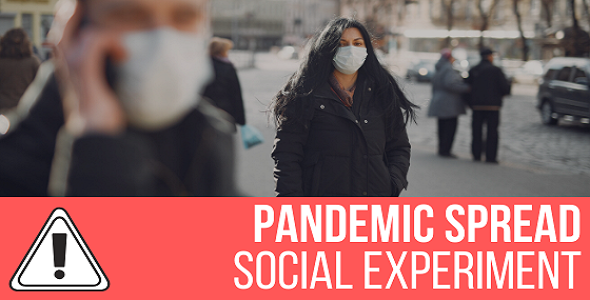 Pandemi Yayılımı Simülasyonu - Sosyal Deney 1