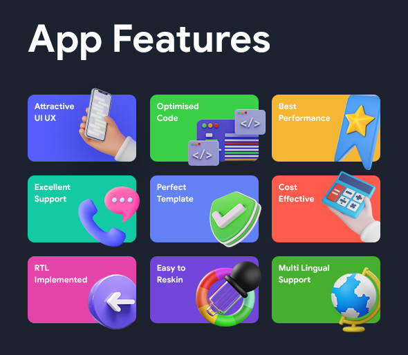 Kısa Haberler Android Uygulaması Şablonu + iOS Uygulaması Şablonu |  FLUTTER 2 |  Haber Uygulaması |  QuNews - 9