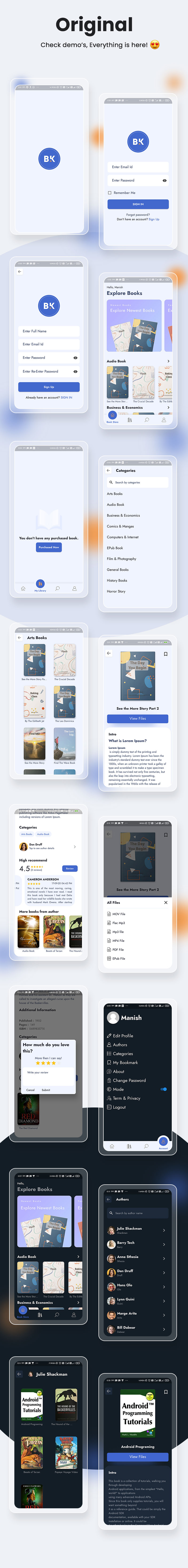 Bookkart: WooCommerce ile WordPress için Flutter Ebook Reader Uygulaması - 9