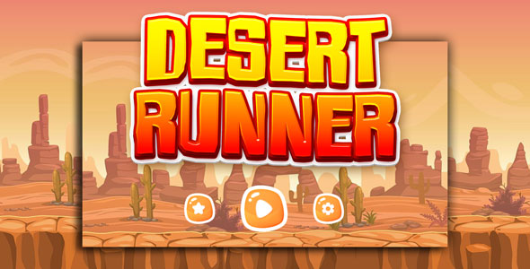 Desert Runner Oyun Şablonu