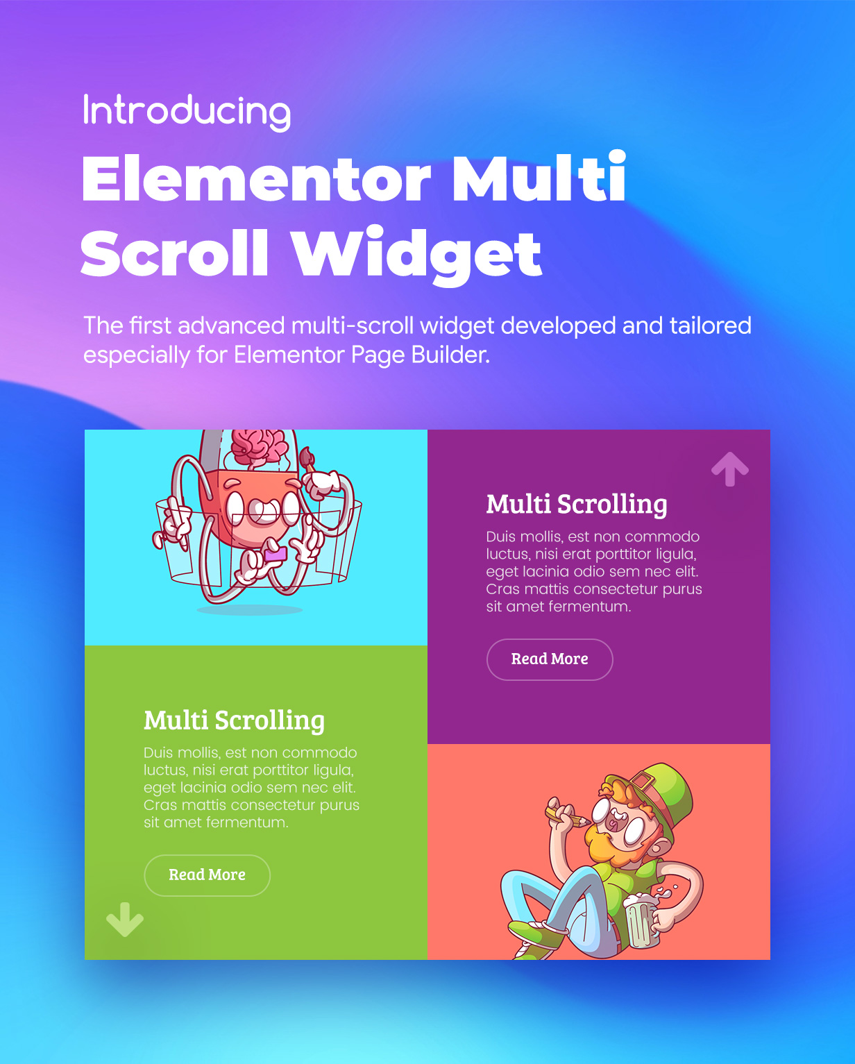 Elementor için Premium Çoklu Kaydırma ve Dikey Kaydırma Widget’ları