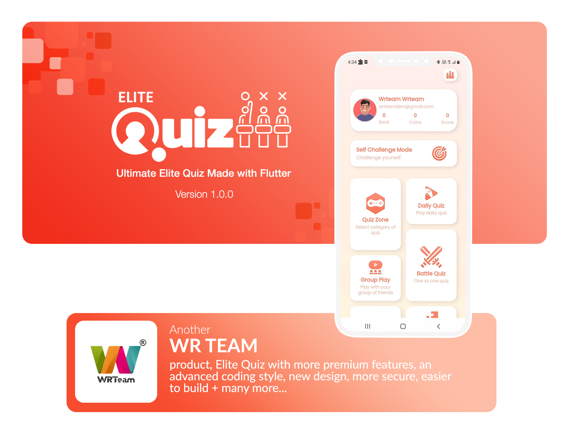 Elit Quiz - Trivia Quiz |  Quiz Game - Flutter Full Uygulaması + Yönetici Paneli - 3