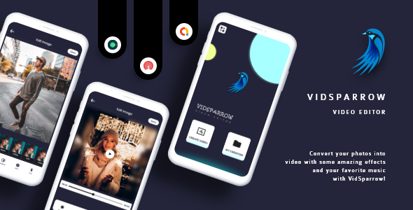 Fotoğraftan Videoya ve Müzikli Slayt Gösterisi Oluşturucu - VidSparrow