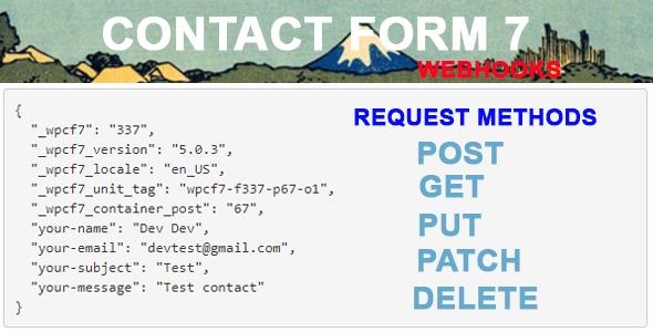 İletişim Formu 7 Web kancaları 1