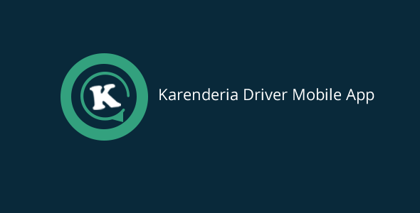 Karenderia Sürücü Mobil Uygulaması
