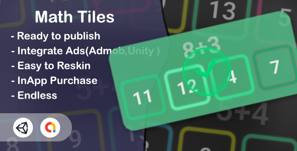Matematik Fayansları(Unity Game+Admob+iOS+Android)