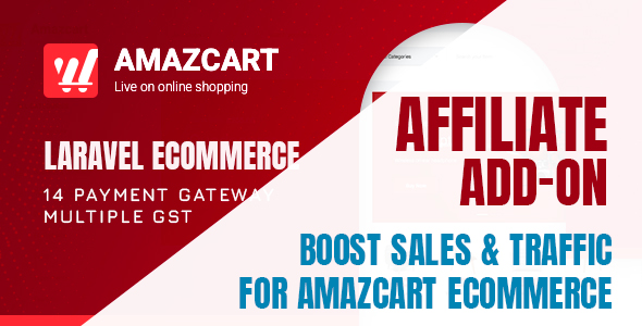 Ortaklık eklentisi |  AmazCart Laravel E-Ticaret Sistemi CMS