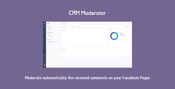 Otomatik Facebook yorumlarını denetlemek için CRM Moderatörü