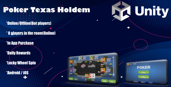 Poker Texas Holdem - Unity3D