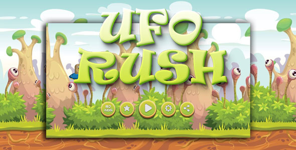 UFO Rush 2 Oyun Şablonu