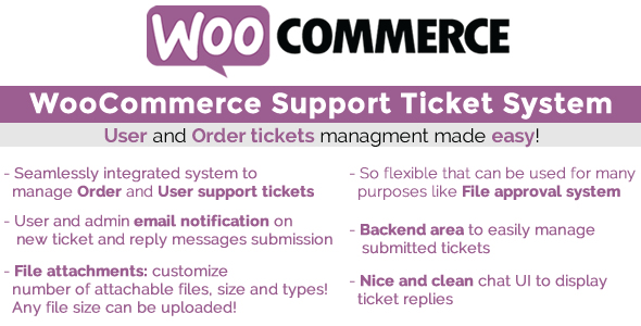WooCommerce Destek Bilet Sistemi