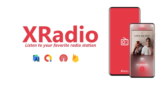 XRadio - Tek İstasyonlu Radyo Uygulaması | ADMOB, ONESINYAL, YANGIN Üssü 1